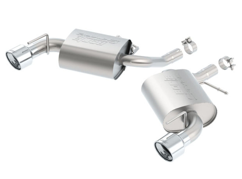 Borla 11933 2016 Chevy Camaro 2.0L Turbo AT/MT S-Type Rear Section Exhaust - #11933