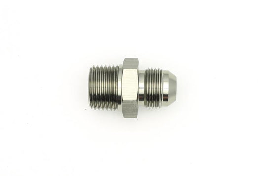 DeatschWerks 8AN Male Flare To 1/2in. Male NPT Adapter