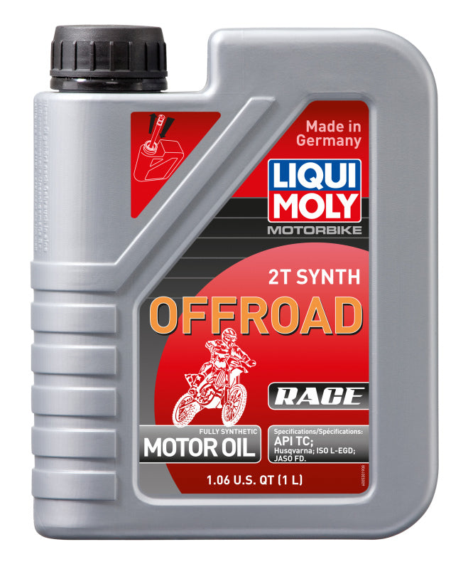 LIQUI MOLY 1L Motorbike 2T Synth Offroad Race (20178) - Pack of 6