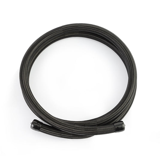 Mishimoto 6Ft Stainless Steel Braided Hose w/ -10AN Fittings - Black - #MMSBH-1072-CB