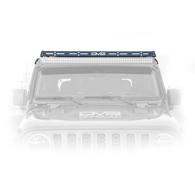 DV8 Offroad 07-18 Jeep Wrangler JK 4 DR / JL 2 DR & JT / 18+ Gladiator Roof Rack - #RRJL-02