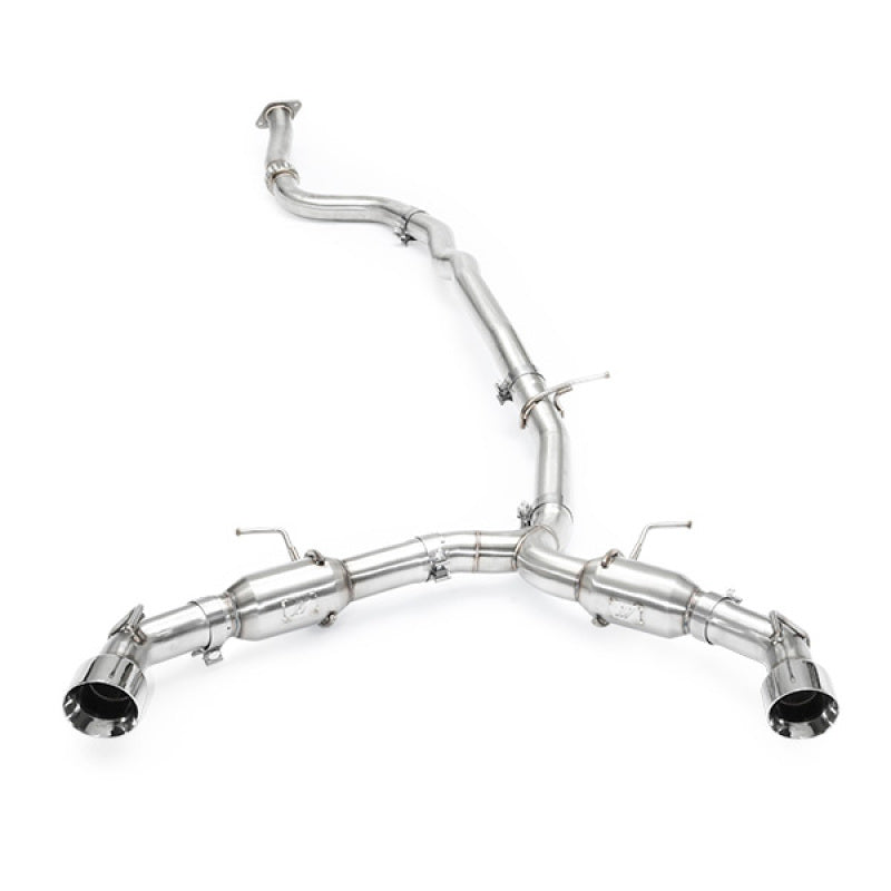 Mishimoto 2016+ Chevrolet Camaro 2.0T Dual Polished Tip Cat-Back Exhaust - #MMEXH-CAM4-16DTPP