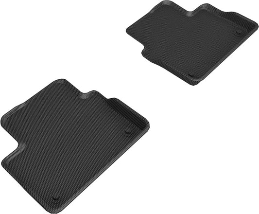 3D MAXpider Kagu Rear Floor Mats for 2019-2021 Volvo S60/V60
