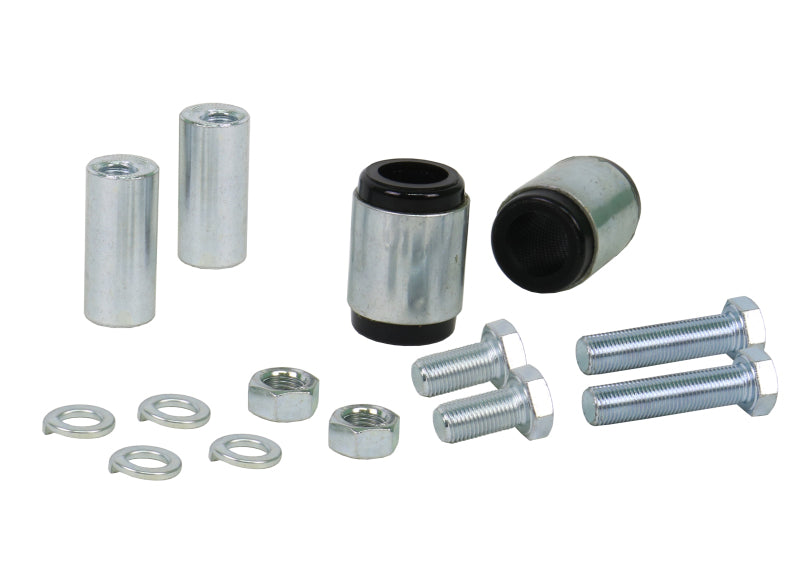 Whiteline KCA329 Rear Camber Adjustable Kit Control Arm Upper Bushings for 2009-2020 Dodge Journey, 2007-2017 Jeep Patriot, 2007-2016 Jeep Compass and More