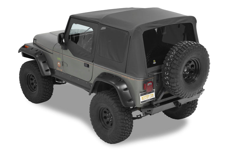 Bestop 88-95 for Jeep Wrangler YJ Supertop (Black Denim)