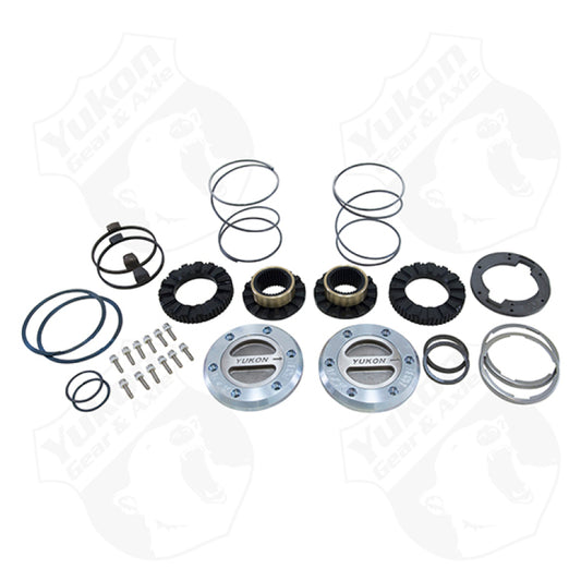 Yukon Gear & Axle YHC70008 Hardcore Locking Hub Set for 1994-1999 Dodge Dana 60 with Spin Free Kit
