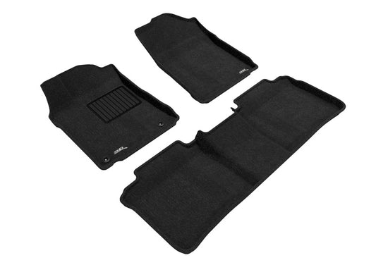 3D MAXpider Elegant Front & Rear Floor Mats for 2013-2018 Toyota Avalon