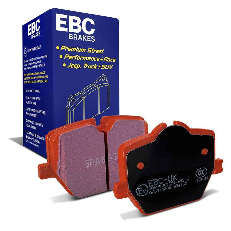 EBC 2019+ Toyota GR Supra (w/13.6in Rear Rotor) Redstuff Rear Brake Pads DP32415C