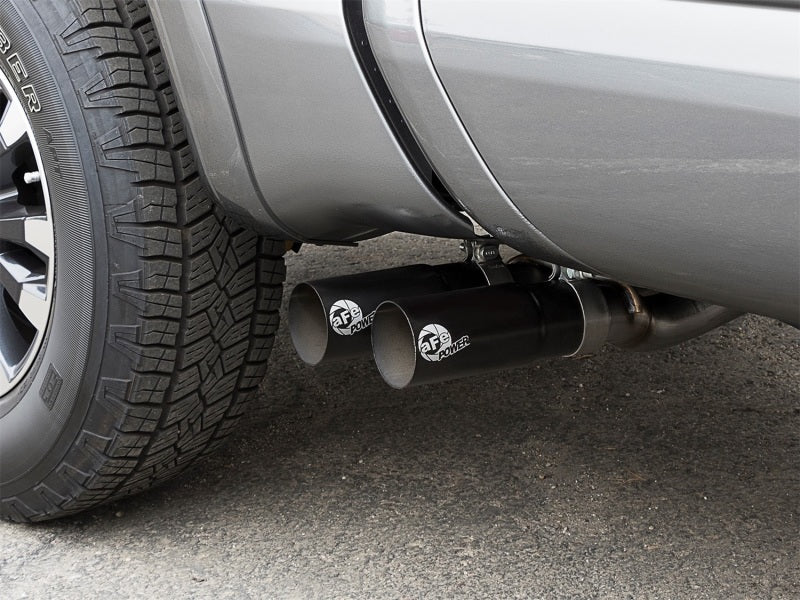 aFe POWER Rebel Series 2-1/2in 409 SS Cat Back Exhaust w/ Black Tips 16-17 Nissan Titan V8 5.6L - #49-46126-B