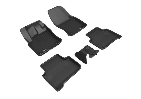 3D MAXpider Kagu Front & Rear Floor Mats for 2019-2024 Audi Q3