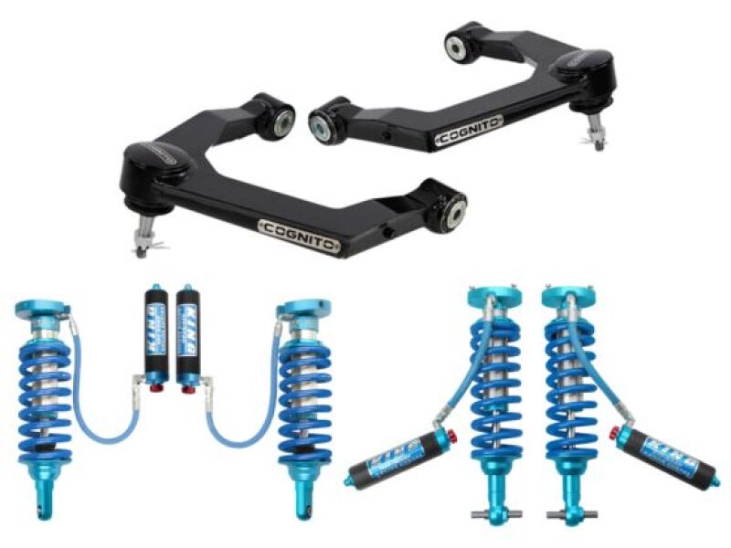 Cognito Motorsports 510-P1237 3-Inch Elite Leveling Kit with King 2.5 Shocks for 2021-2024 Chevrolet Tahoe / Suburban, GMC Yukon