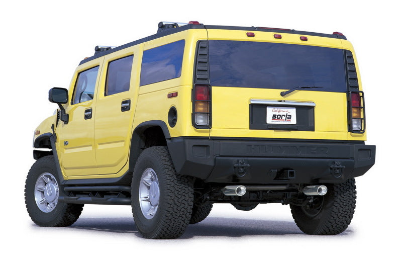 Borla 140037 03-06 Hummer H2 6.0L 8cyl SS Catback Exhaust - #140037