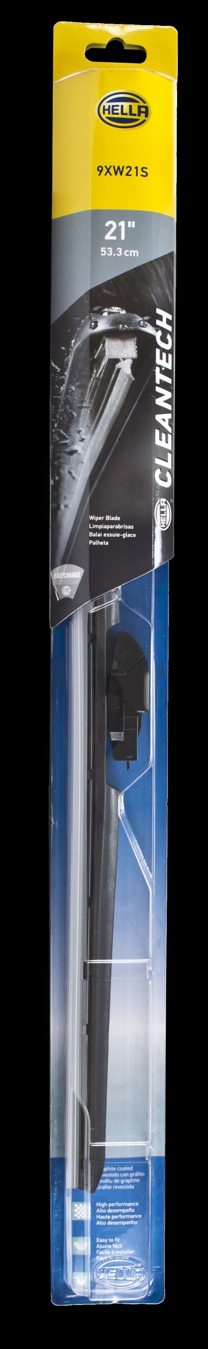 HELLA 358054211 Clean Tech Wiper Blade 21in Single