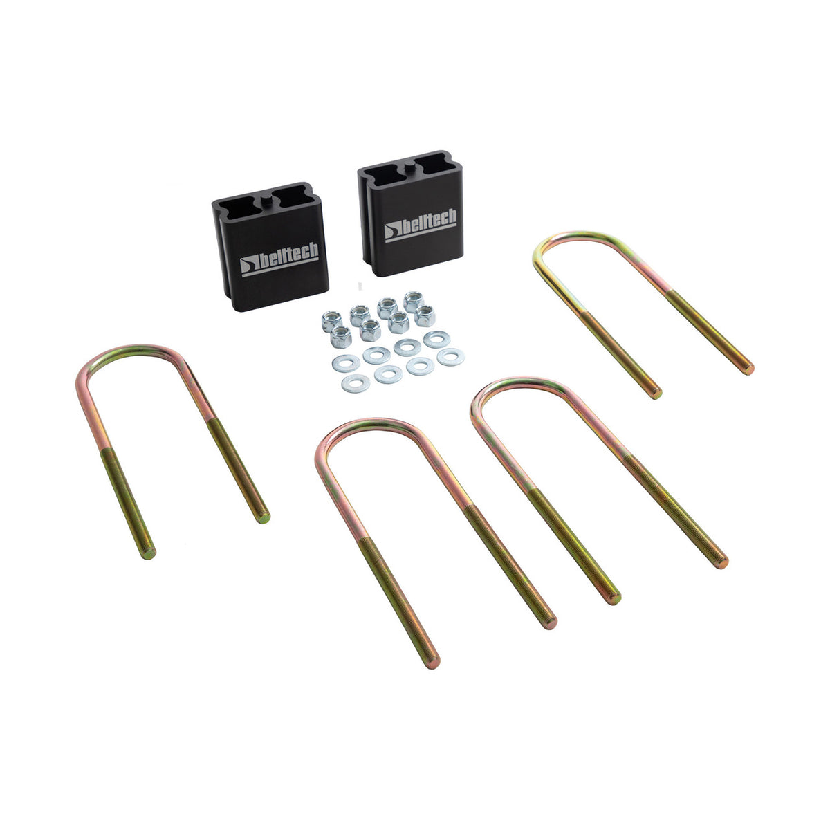 Belltech Lowering Blocks 2004-2012 for GM Colorado/Canyon (All Cab) 4in Rear Drop