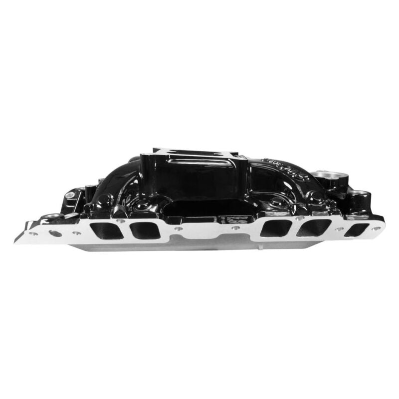 Edelbrock 7562-BP Big Block Chevrolet Rectangular Port RPM Air-Gap Manifold - Black Plasma Finish