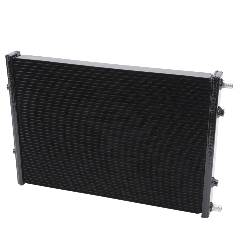 Edelbrock 15569 Heat Exchanger Dual Pass Single Row 24 in x 16.5 in x 2.12 in - Black