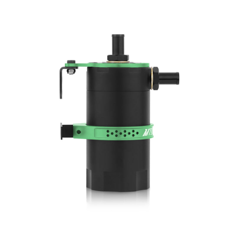 Mishimoto Universal Baffled Oil Catch Can - Green - #MMBCC-UNI-GN