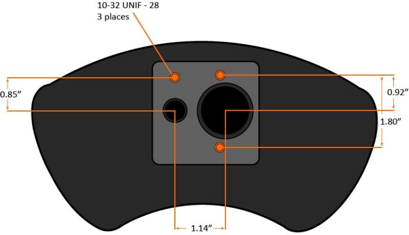 Fleece Performance FPE-UNV-INTAKE-SENS-5 Universal Molded Plastic 5in Intake Manifold Elbow w/ Sensor Mounting Provisions