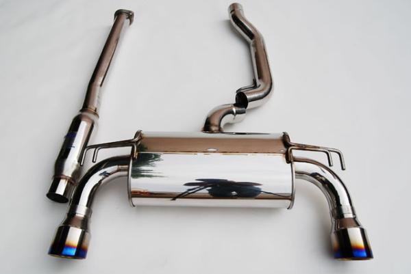 Invidia HS09MEXG3T 08-Up Mitsubishi EVO X Q300 Titanium tip Cat-back Exhaust