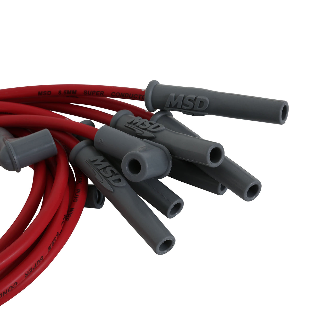 MSD 31409 Super Conductor Spark Plug Wire Set for Chevy '82-'83 Camaro/Trans Am