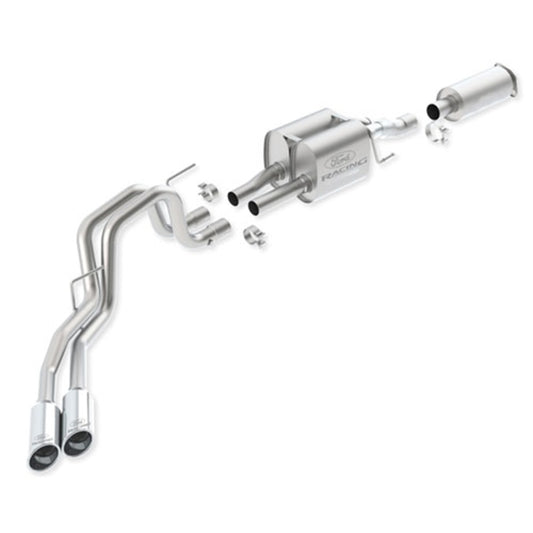 Ford Racing for 2011-2014 F-150 SVT Raptor 6.2L Cat-Back Touring Exhaust System 145-inch WB