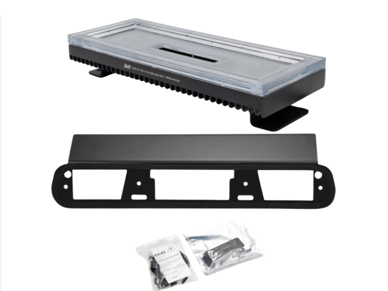 Putco for Universal Yellow Jacket 12in x 4.5in Strobe Light Bar - Yellow/White