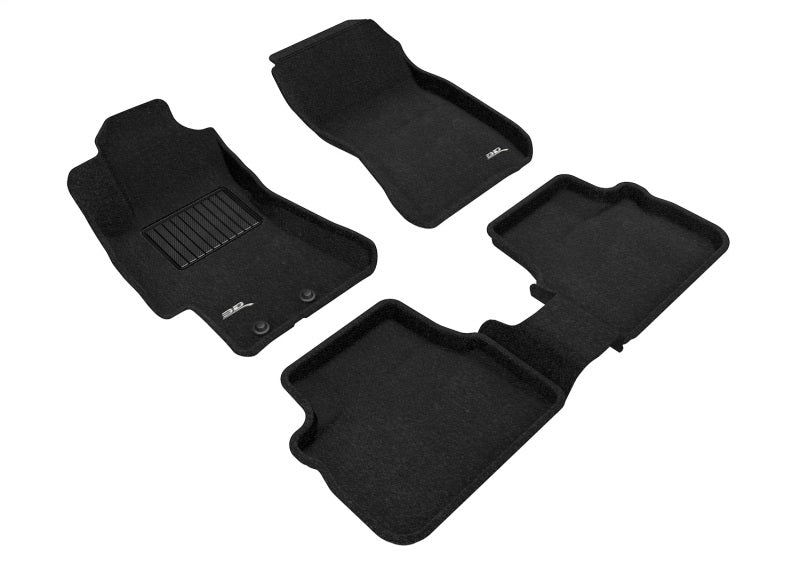 3D MAXpider Elegant Front & Rear Floor Mats for 2008-2011 Subaru Impreza/WRX/WRX STI