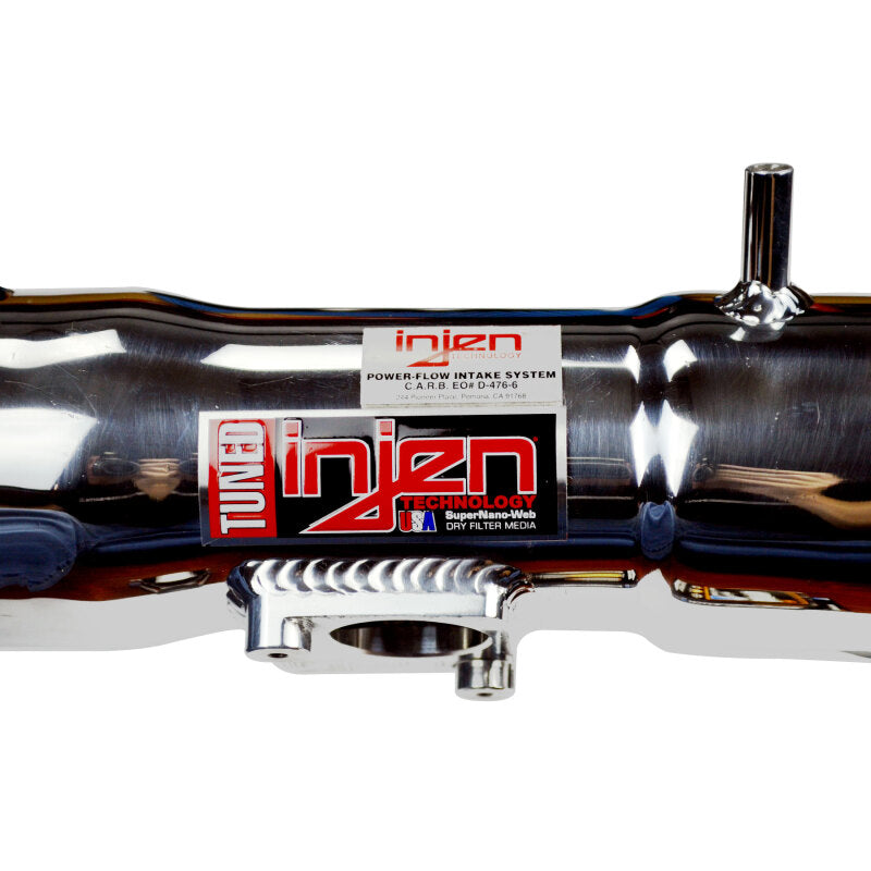 Injen 99-04 4Runner Tacoma 3.4L V6 only Polished Power-Flow Air Intake System - #PF2055P