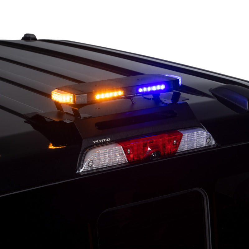 Putco for 16in Universal Light Bar LED Tri-Hornet - Amber/White/Blue Single