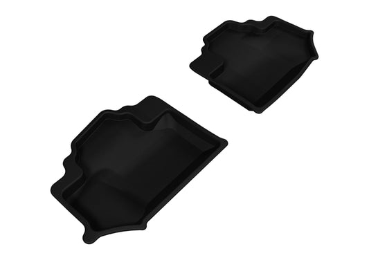 3D MAXpider Kagu Rear Floor Mats for 2014-2018 Jeep Wrangler