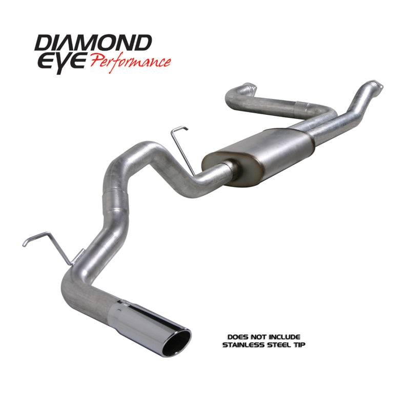 Diamond Eye K3520A 3-1/2in Cat-Back Exhaust Kit - 2007-2010 Nissan Titan | Aluminized