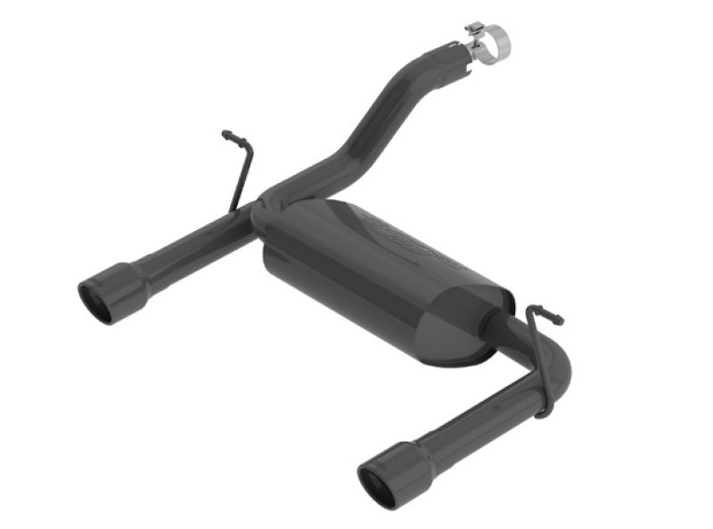 Borla 11955CB 2018 Jeep Wrangler JL/JLU 3.6L 2DR/4DR Touring SS Axle Back Black Coated Exhaust w/3.5in Tips - #11955CB