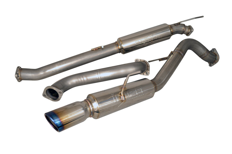 Injen 14-19 Ford Fiesta ST 1.6L Turbo 4Cyl 3in Cat-Back Stainless Steel Exhaust w/ Burnt SS Tip - #SES9016RS