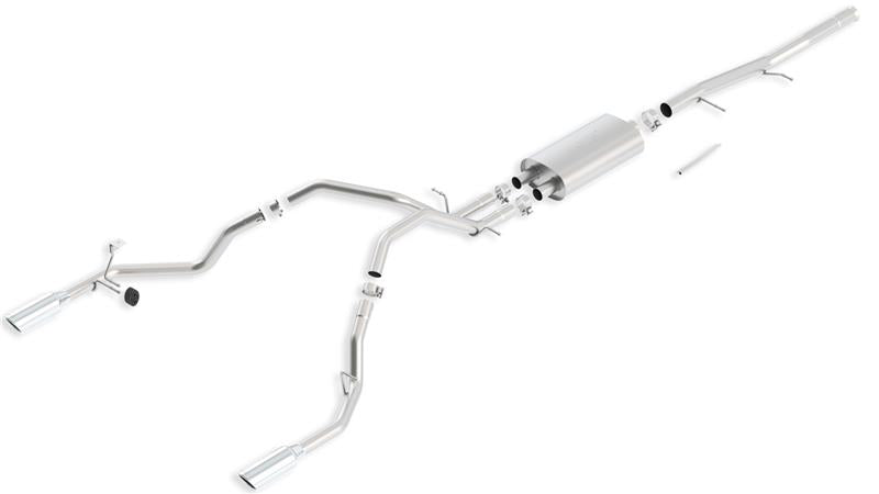 Borla 140429 09-11 Chevrolet Silverado / 09-11 GMC Sierra S-Type SS Catback Exhaust - #140429