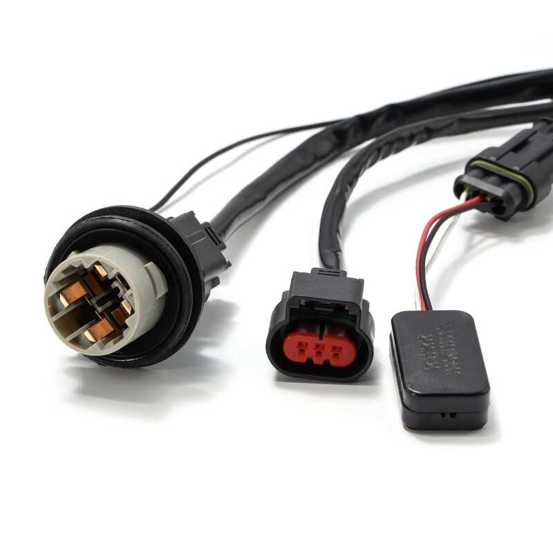 AlphaRex 810003 13-18 Ram 1500 Wiring Adapter Stock Projector Headlight to AlphaRex Headlight Converters
