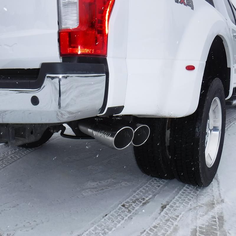 MBRP Ford F-250/350/450 6.7L 4in Filter Back Dual Exit T409 Exhaust