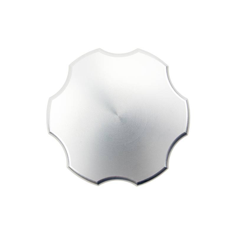 Wehrli Custom Fabrication WCF100394 Billet Aluminum Clear Anodized Oil Fill Cap for 1998.5-2024 Dodge Ram / Ram 2500 / 3500 Cummins
