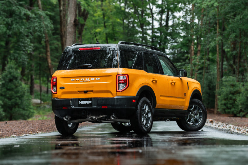 MBRP 2021+ Ford Bronco Sport 2.5in Resonator-Back Exhaust