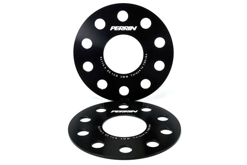 PERRIN 23-26 Toyota GR Corolla 60.1mm CB / 5x114.3 BP Wheel Spacers - 3mm