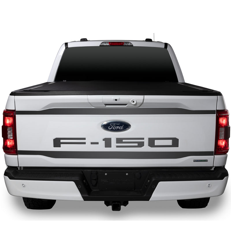 Putco for 2021 Ford F-150 Ford Lettering (Cut Letters/Black Platinum) Tailgate Emblems