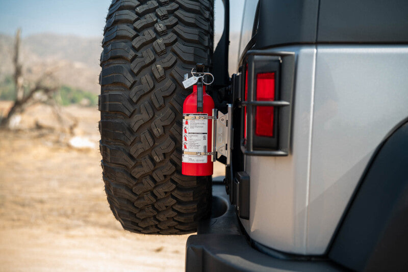 DV8 Offroad 2007-2018 Jeep Wrangler JK Tailgate Reinforcement Molle Panel - #TCJK-04