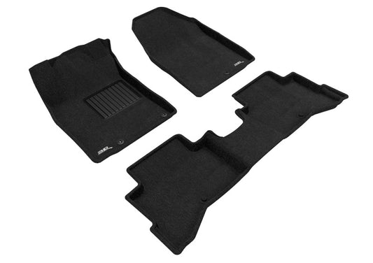 3D MAXpider Elegant Rear Floor Mats for 2017-2022 Kia Niro