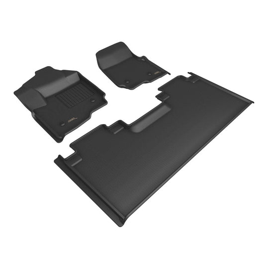 3D MAXpider Kagu Front & Rear Floor Mats for 2023-2024 Ford F-250