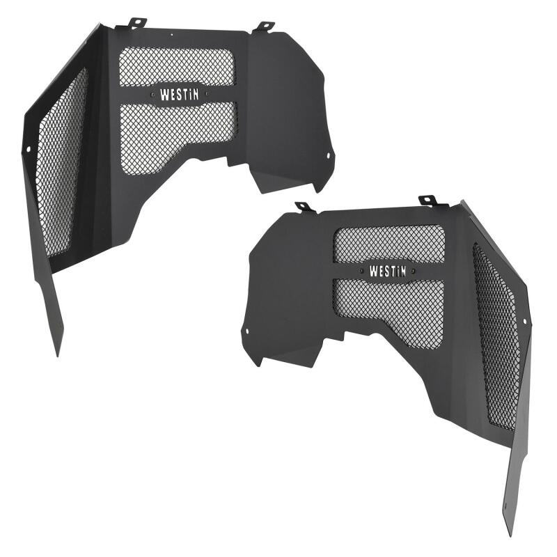 Westin 62-11025 Fenders Front for 2018-2026 Jeep Wrangler JL Inner Textured Black