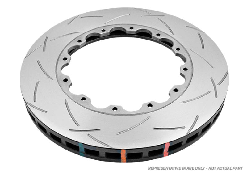 DBA 2020+ Chevrolet Corvette C8 Z51 Front Slotted 5000 Series Rotor w/ NAS Nuts