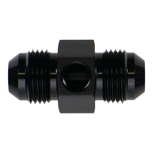 DeatschWerks 8AN Male Flare Gauge Adapter with 1/8in Gauge Port