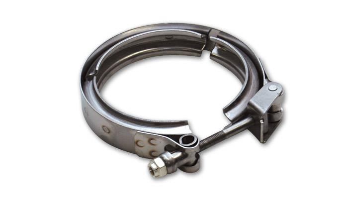Vibrant SS V-Band Clamp for Inlet flange on Tial Housing for GT28/GT30/GT35