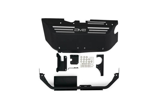 DV8 Offroad 20-22 Jeep Wrangler JL (3.0L Diesel) Rear Diff Skid Plate for Dana 44 - #SPJL-05D