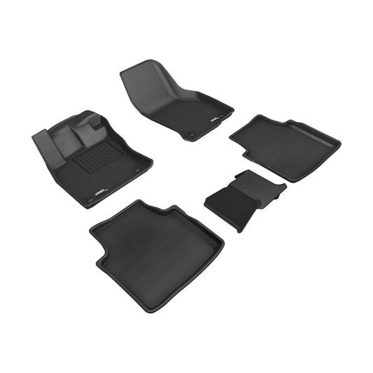 3D MAXpider Kagu Front & Rear Floor Mats for 2019-2023 Volkswagen Arteon