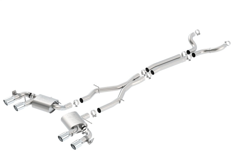 Borla 140727 2017+ Chevy Camaro ZL1 6.2 ATAK Catback Exhaust w/ Dual Split Rear Exit - #140727